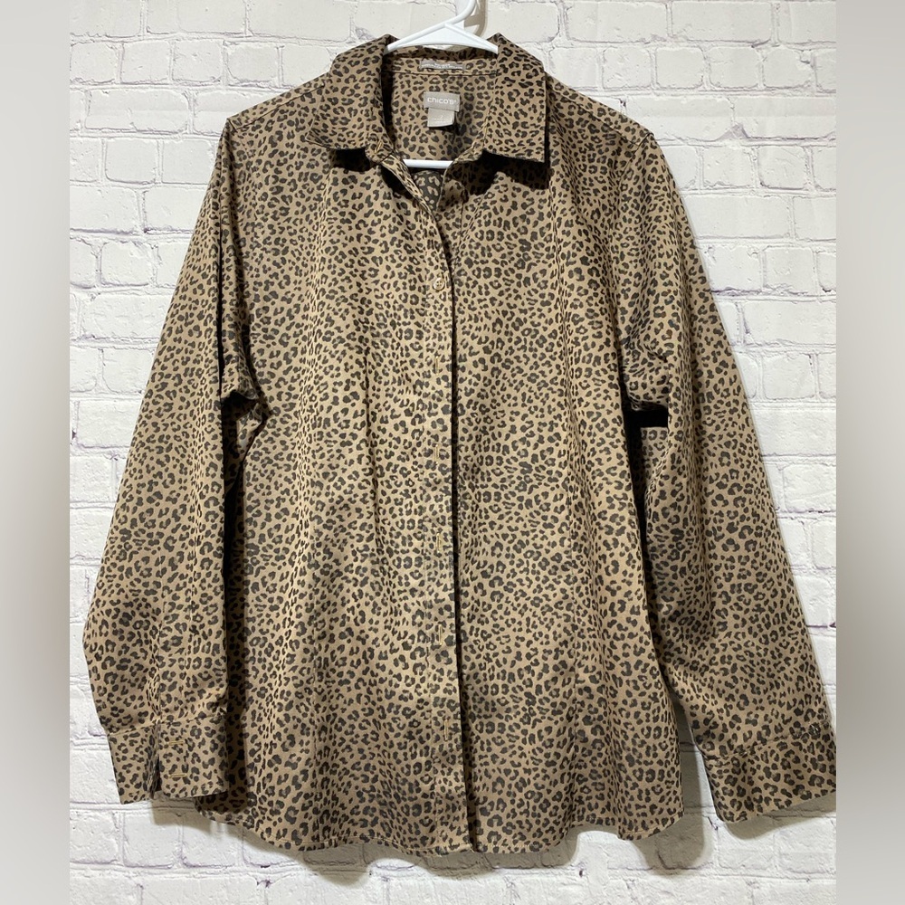 Chicos button up with collar